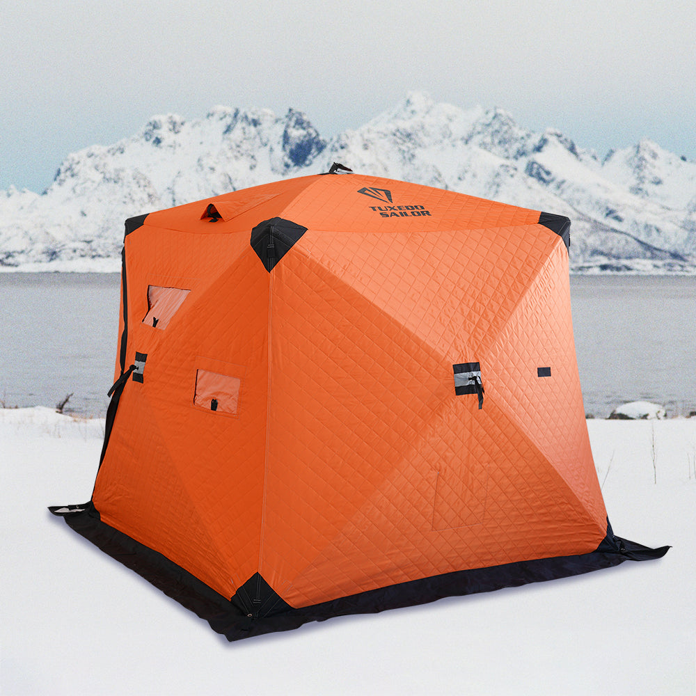 Wholesale Winter Ice Fishing Tent Insulated Portable Windproof