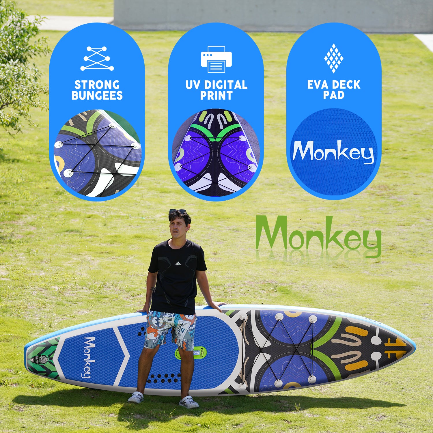 Monkey 11'6" Inflatable Paddle Board