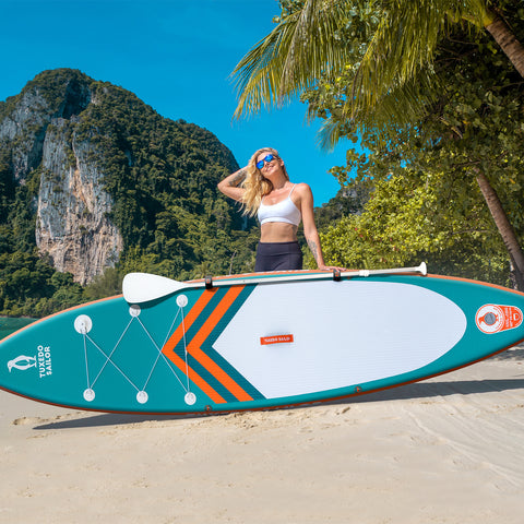 Take FUNWATER inflatable SUP ZONE and bask in the sun