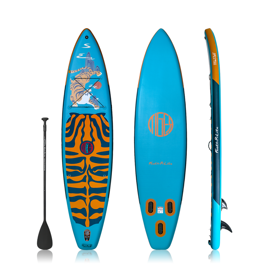 Feath-r-lite stand up paddle board inflatable adventure 11'6