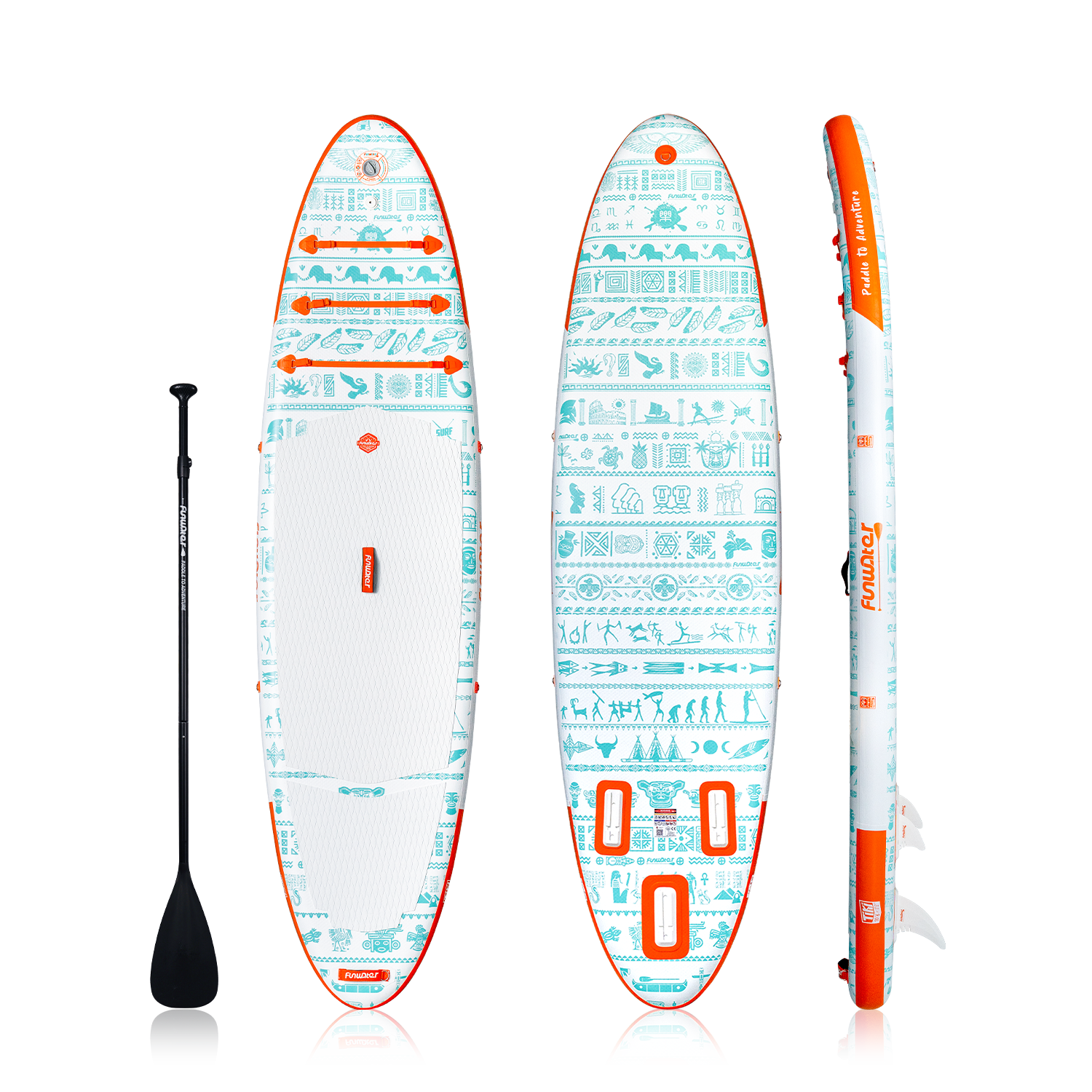 Funwater Innovation Tiki 10'6" Inflatable Paddle Board is on sale