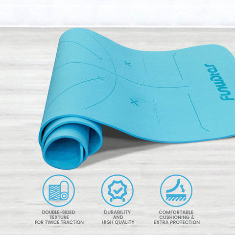 FUNWATER yoga mat can provide high quality for family fitness