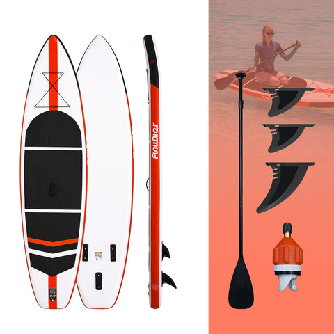 FUNWATER best inflatable paddle board with accessories