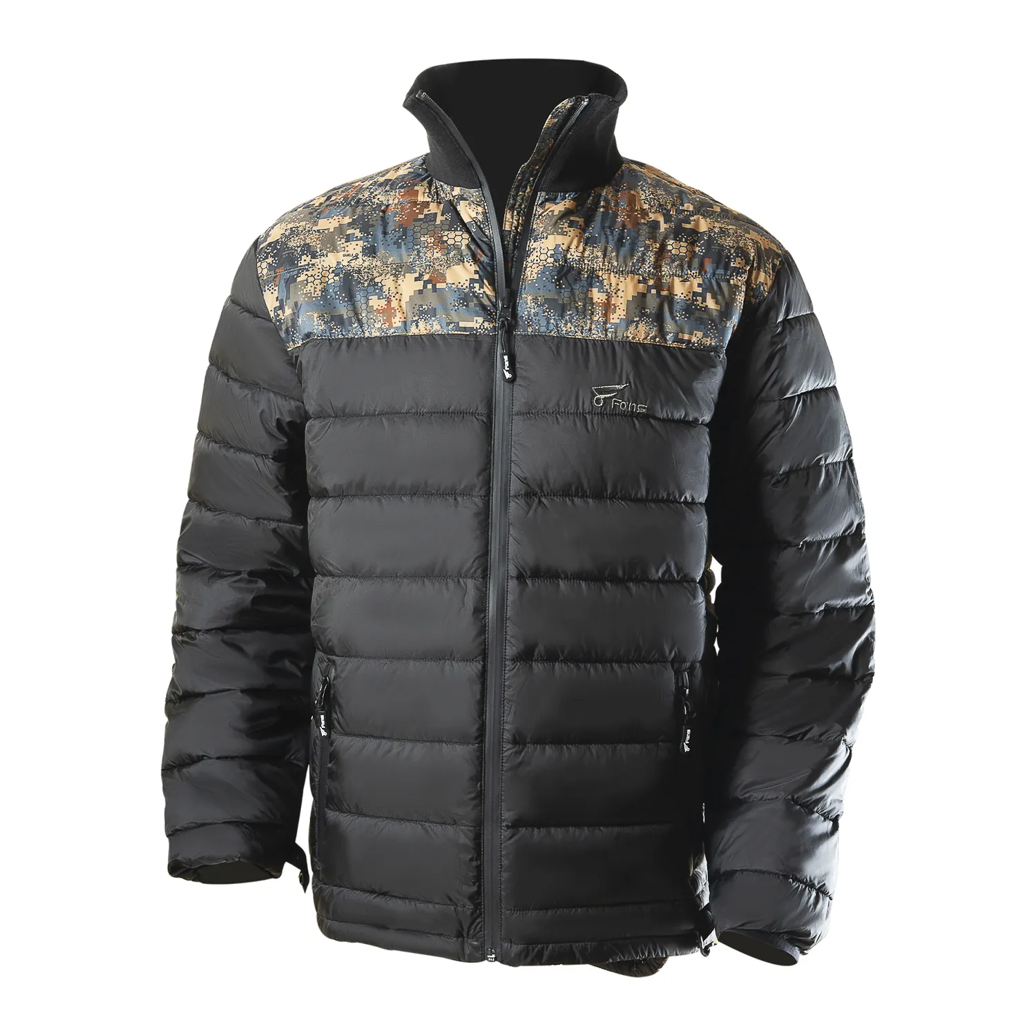 Men's Hunting Jacket - Lightweight & Warm Packable Winter Coat Windproof Zipper Jacket