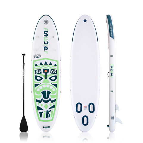 Funwater New Tiki inflatable paddle board in Green color