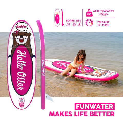 Otter 8′ Stand Up Paddle Board for Kids