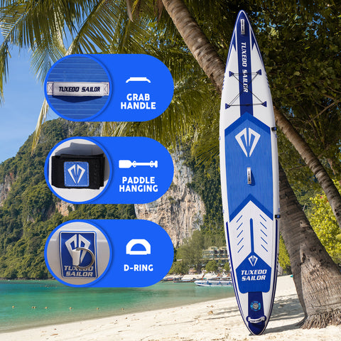 Warrior 12′5″ Inflatable Stand Up Paddle Board