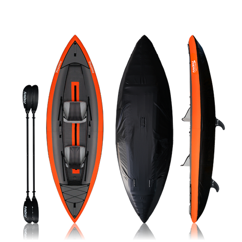 Funwater ROAMER 11' INFLATABLE KAYAK for 2 person