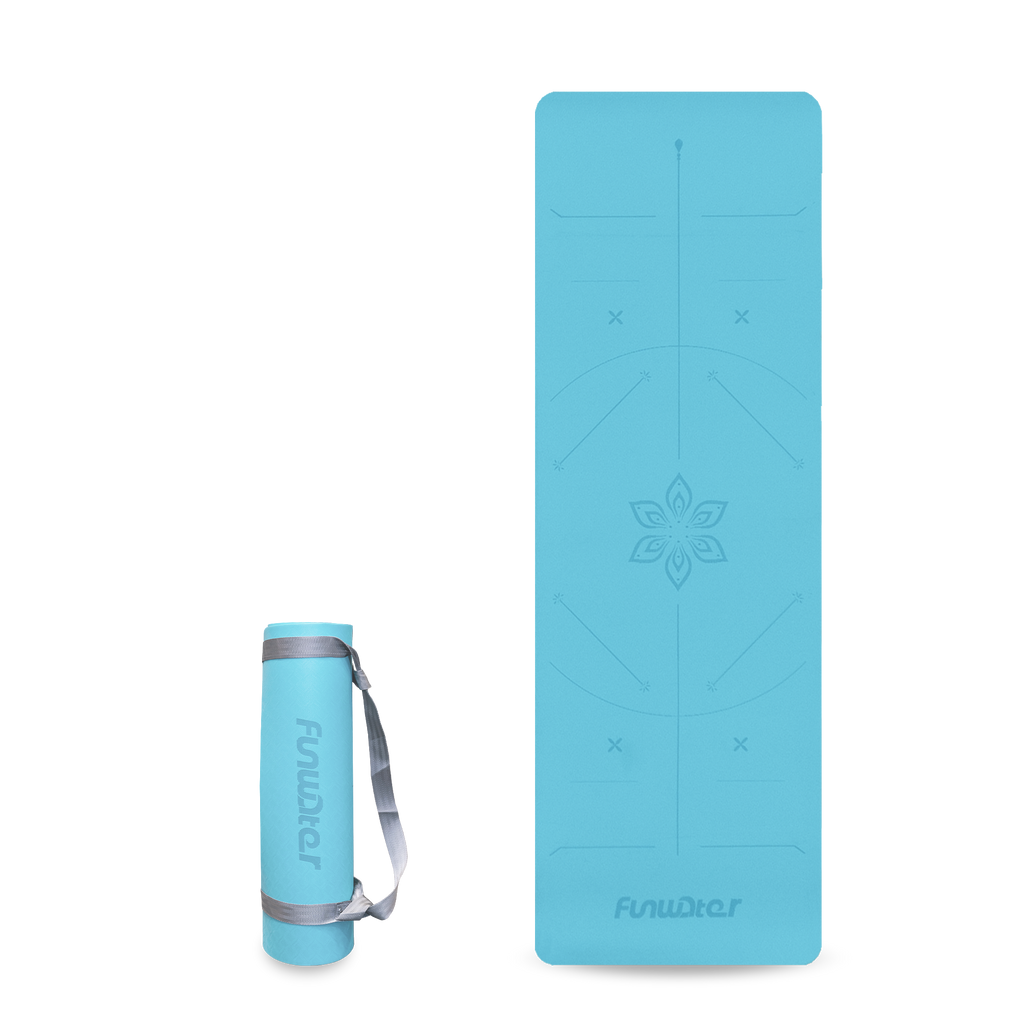 The size of FUNWATER yoga mat is 70