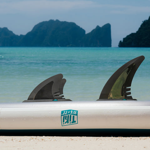 The fins are used on Funwater inflatable paddle board