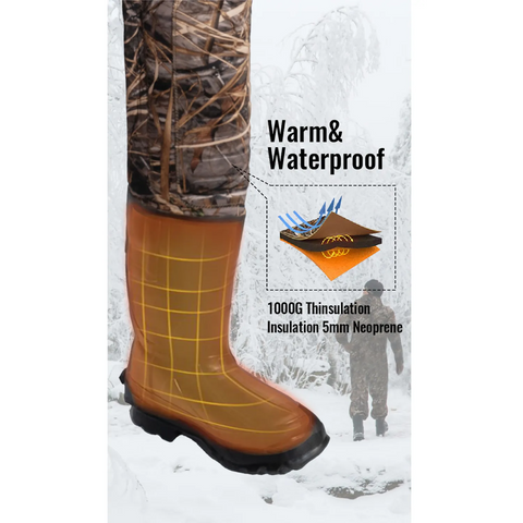 warm and waterproof hunting boot